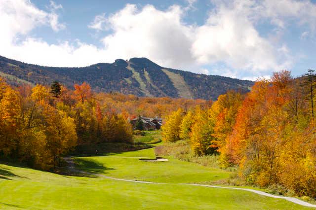 A view from fairway #16 at Killington Golf Resort