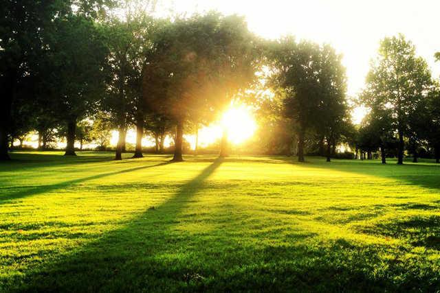A sunny view from Meadowbrook Country Club