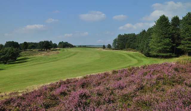 A view of fairway #8 at Neath Golf Club.