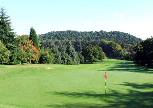 A sunny day view from Lickey Hills Golf Course