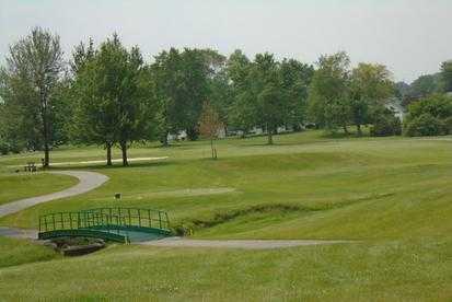 A view over a bridge at Coyote Creek Golf Club
