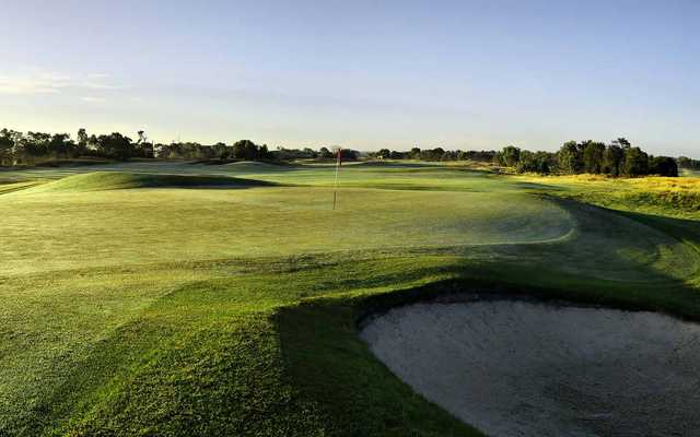 A view of the 5th hole at The North Course from Sandhurst Golf Club.