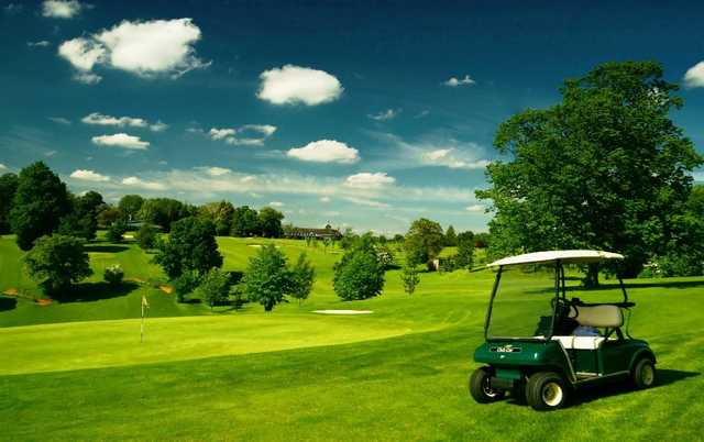 Stunning views over the course you can expect to see when playing Hennerton