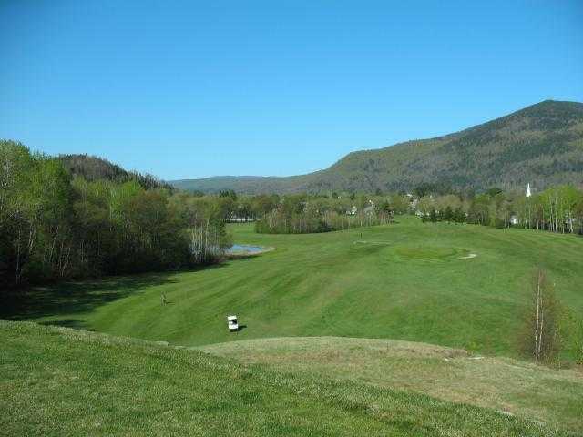 A view from a tee at Colebrook Country Club