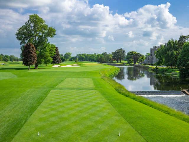 View of the 15th hole at The Golf Course at Adare Manor