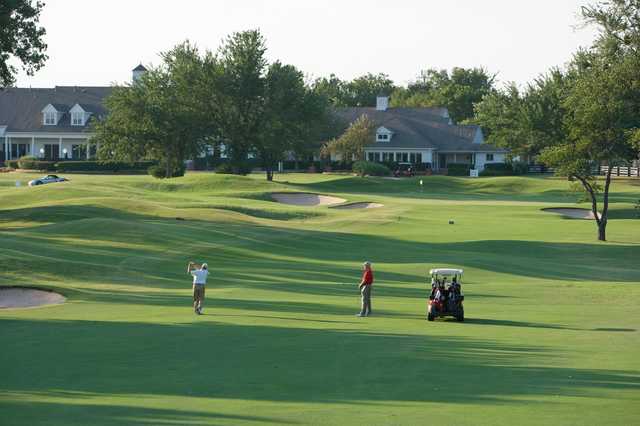 A view of a well protected hole at The Club at Forest Ridge.