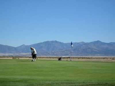 A view of a green at Sunset View Golf Course