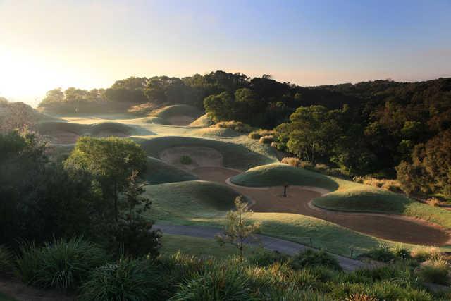 View of the 6th hole at Eagle Ridge Golf Club.