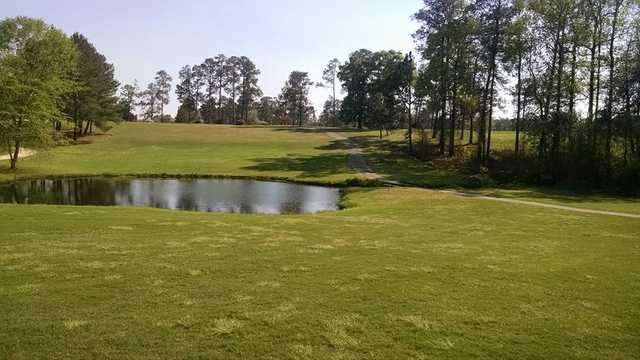 A view over the water from Atmore Country Club.