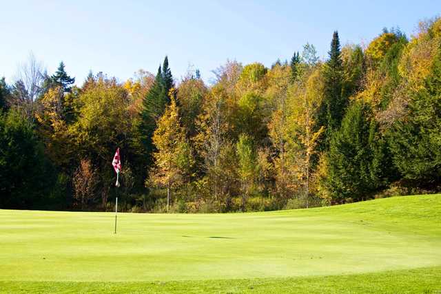A view of a hole at Ryder Brook Golf Course