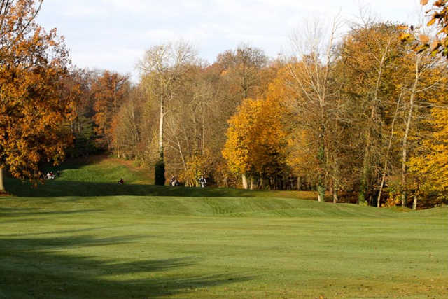 A fall view from Domaine du Tremblay Golf Club