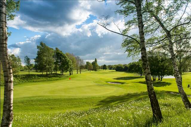 View of the 10th hole from Olching Golf Club.