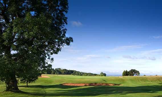 The 17th at Stinchcombe Hill Golf Club