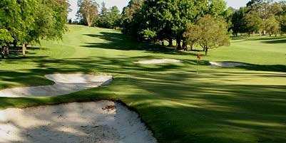 A view of the 1st hole at Pymble Golf Club