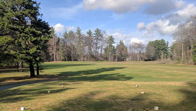 A view from a tee at Buckmeadow Golf Club (Jim Brodeur).