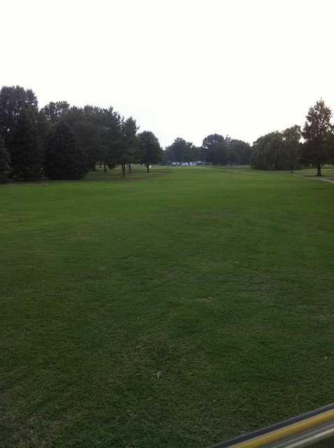 A view of fairway #8 at McDonald Golf Course