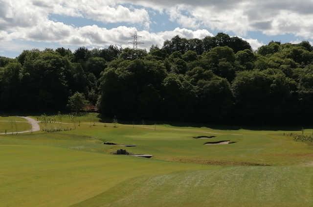 Approach to the 15th hole at Kings Golf Club.