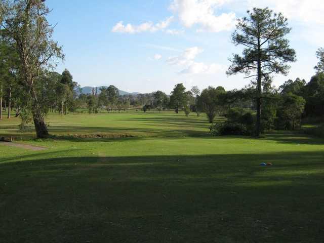 A view from tee #7 at Gympie Golf Club.