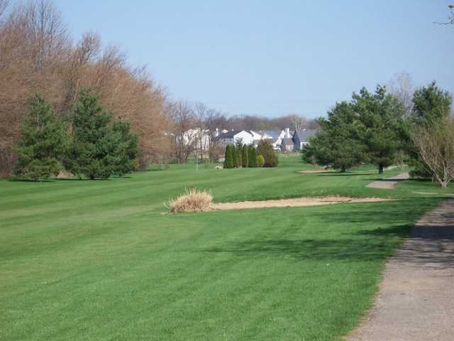 A view of the 1st hole from 180 Yards at Morningstar Golf Club