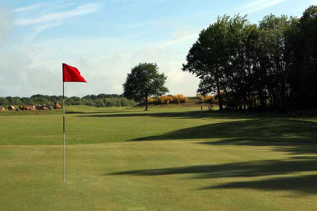 A view of a hole at Golf de Maudetour
