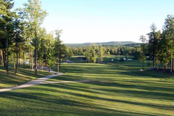 A view of a fairway at Loudon Country Club