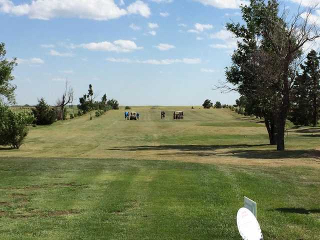 A view from a tee at Lemmon Golf Course.