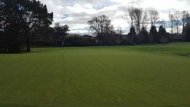 A view of a hole at Greystones Golf Club.