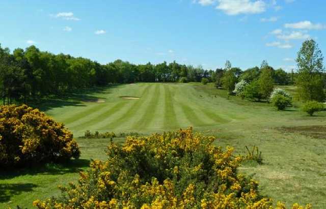 The 5th hole at Coxmoor Golf Club