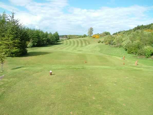 Kirkcudbright Golf Club: View from the tee