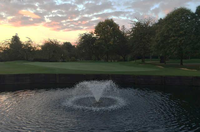 View of the 2nd hole at Robin Hood Golf Club