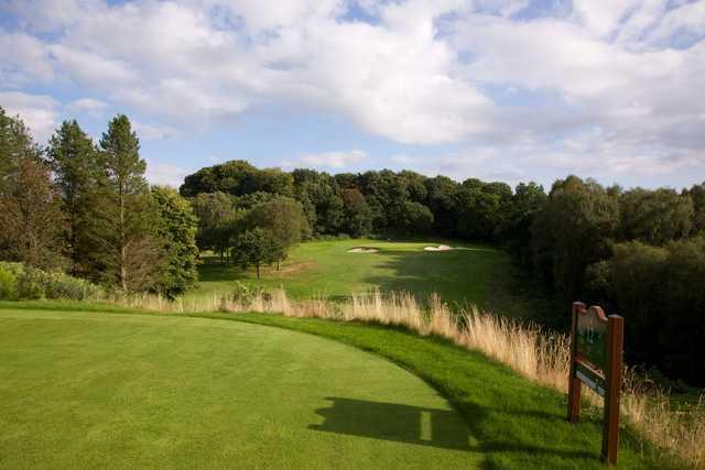 View from the 12th green at Pleasington Golf Club