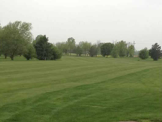 A view of a fairway at Hickory Bend Golf Course