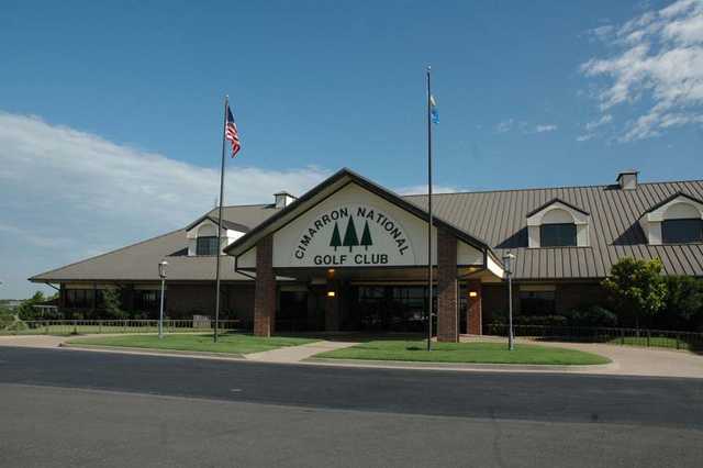 A view of the pro shop at Cimarron National Golf Club