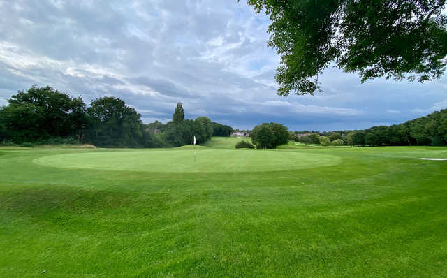 A view of a hole at Harborne Golf Club.