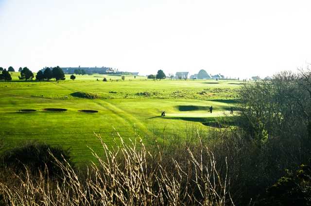 A view of the 5th hole at South Pembrokeshire Golf Club