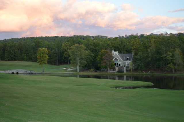 A view of a hole at Greystone Golf & Country Club.