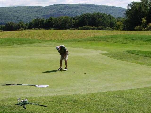 A view of hole #7 at Brattleboro Country Club