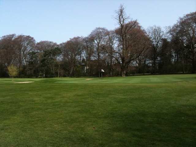 A view of the 3rd green at Gogarburn Golf Club