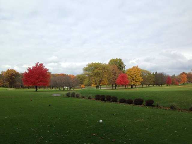 A fall day view from Youche Country Club