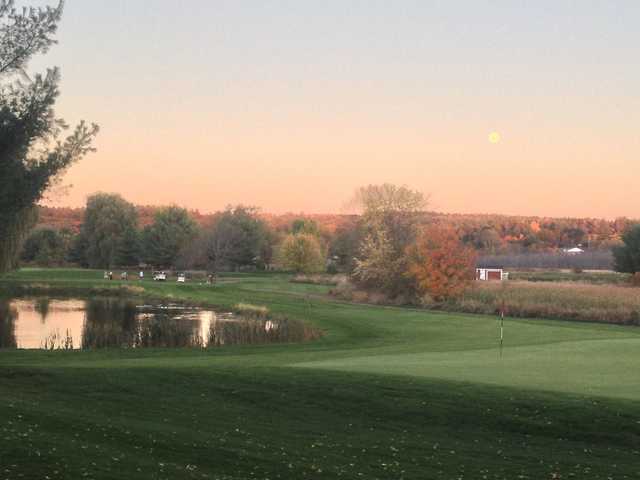 A view of a green at Hoodkroft Country Club