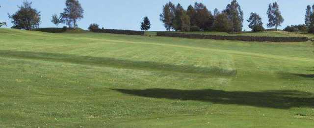 A view from the 1st hole at Bridge of Allan Golf Club