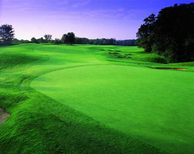 A view from The Golf Club of Oklahoma.