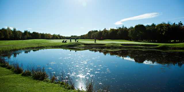 A view over the water from Eden Golf Club.