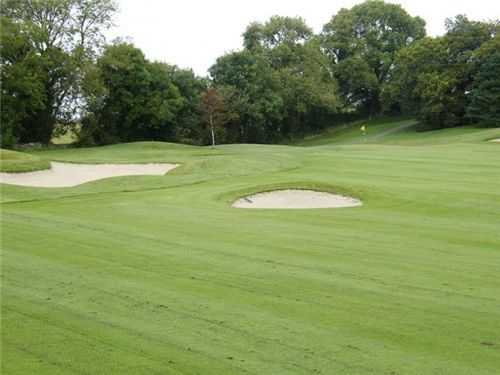 A view of the 11th green at Castlebar Golf Club