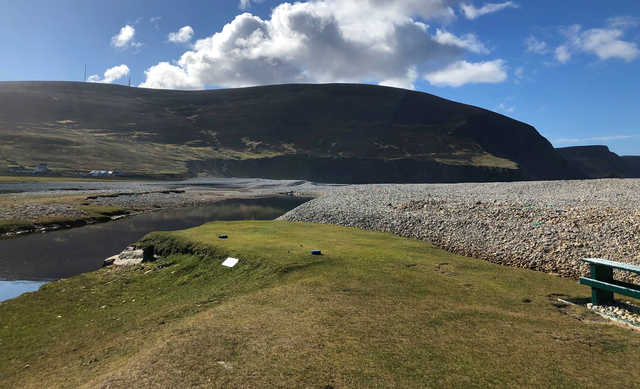 A view from a tee at Achill Golf Club.