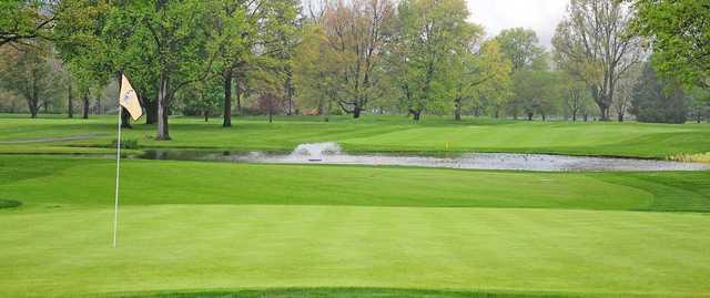 A view of a hole at Highland Golf & Country Club
