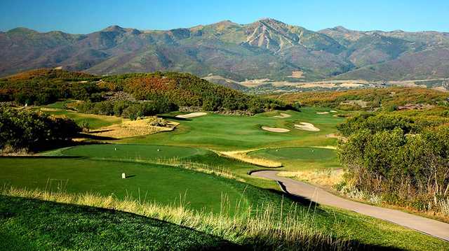 A view from a tee at Talisker Golf from Tuhaye Golf Course.