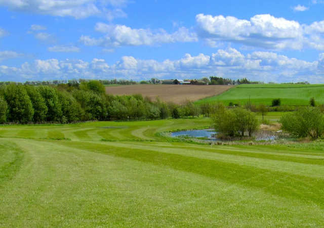 A view from a fairway at Cluny Golf Course.