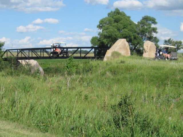 A view from Six Mile Creek Golf Course (Pioneer Days White, SD)