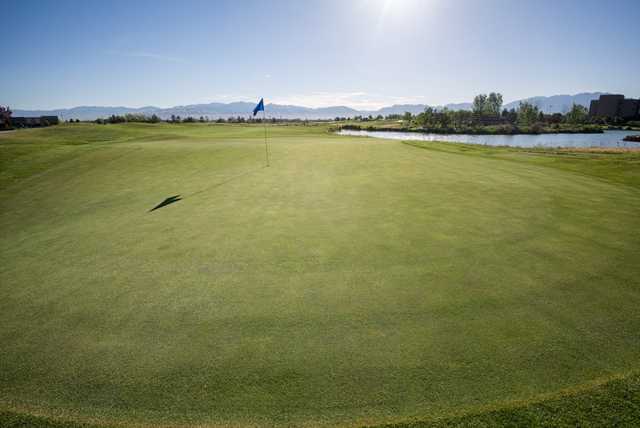 A view of a green at Stonebridge Golf Club